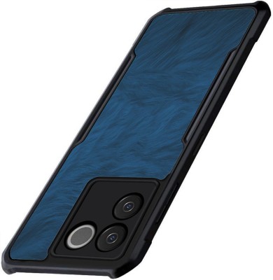 iCopertina Back Cover for vivo T2 Pro 5G(Blue, Shock Proof, Pack of: 1)