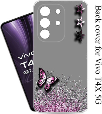 Inflame Back Cover for vivo T4x 5G For Cute Girls Back Cover(Multicolor, Dual Protection, Silicon, Pack of: 1)