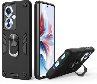 Casotec Back Cover for Oppo Reno 11F 5G, Oppo F25 Pro 5G(Black, Pack of: 1)