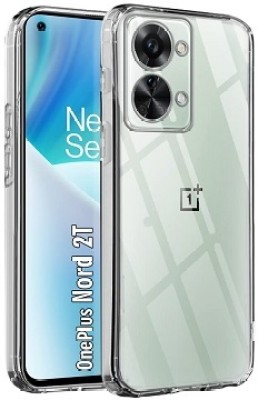 AKSP Back Cover for Oneplus Nord 2T 5G Ultra Clear Soft Case(Transparent, Dual Protection, Silicon, Pack of: 1)