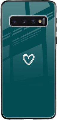 Hocopoco Back Cover for Samsung Galaxy S10 Plus(Green, Grip Case, Pack of: 1)