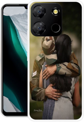 GRAFIQE Back Cover for itel A60(Multicolor, Dual Protection, Silicon, Pack of: 1)