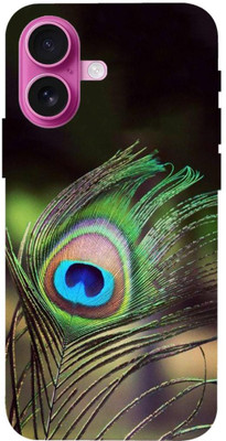 Screaming Ranngers Back Cover for Iphone 16 Plus (Peacock/Feather / Natural beauty / Birds )(Multicolor, Pack of: 1)
