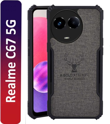 Balacase Back Cover for Realme C67 5G(Black, Shock Proof, Pack of: 1)