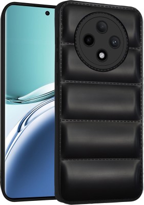 Qcase Back Cover for Oppo F27 Pro Plus 5G, Oppo F27 Pro+ 5G(Black, Puffer, Silicon, Pack of: 1)