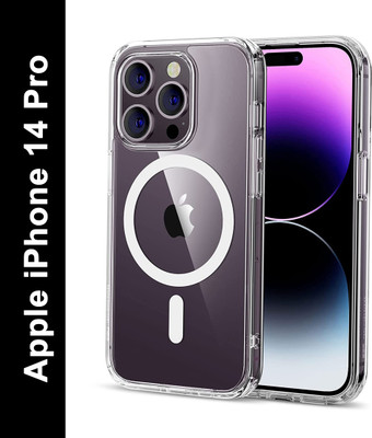 HenryDesigns Back Cover for Apple iphone 14 pro(Transparent, Dual Protection)