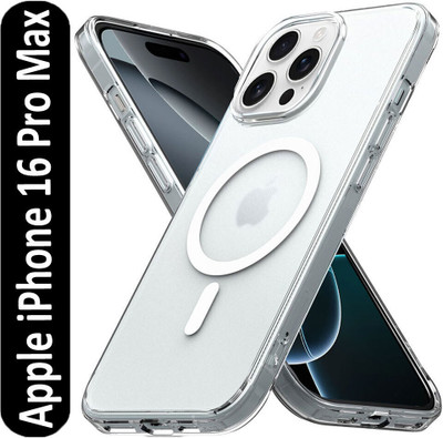 Infinite Case Back Cover for Apple iPhone 16 Pro Max(Transparent, Magsafe, Pack of: 1)