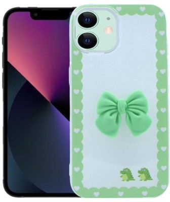 Mystry Box Back Cover for Apple iphone 13(Green, Silicon, Pack of: 1)