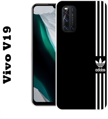 satyman Back Cover for Vivo V19(Multicolor, Dual Protection, Silicon, Pack of: 1)
