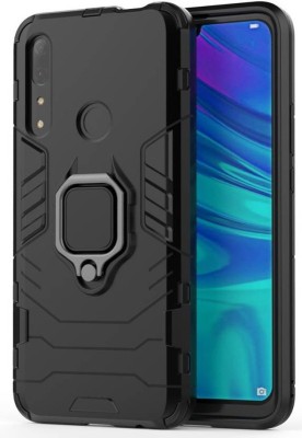 MOBIRUSH Back Cover for Honor 9X Pro(Black, Ring Case, Pack of: 1)