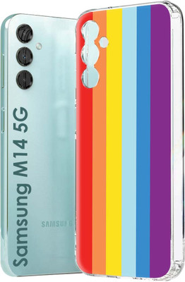 Flipkart SmartBuy Back Cover for Samsung Galaxy M14 5G(Multicolor, Grip Case, Silicon, Pack of: 1)