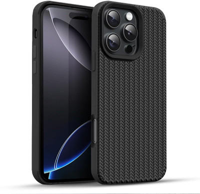 SYOTT Back Cover for Apple iPhone 16 Pro Max, iPhone 16 Pro Max(Black, Flexible, Silicon, Pack of: 1)