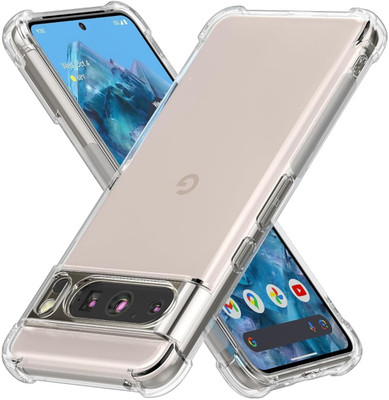 Gorilion Back Cover for Google Pixel 8 Pro 5G(Transparent, Flexible, Silicon, Pack of: 1)