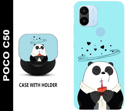 My Swag Back Cover for Poco C50(Multicolor, Cases with Holder, Pack of: 1)