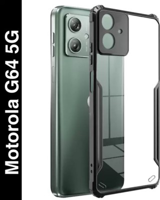 KGL KING Back Cover for Moto G64 5G, Moto G54 5G(Transparent, Camera Bump Protector, Pack of: 1)
