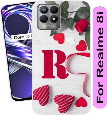 Unitrend Back Cover for Realme 8i(Transparent, Flexible, Silicon, Pack of: 1)