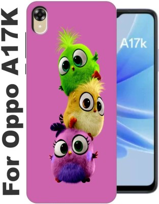 stroxy Back Cover for Oppo A17K 2826(Blue, Anti-radiation, Silicon, Pack of: 1)