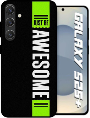 Qrioh Hybrid Back Cover for Samsung Galaxy S25 Plus 5G(Black, Grip Case, Pack of: 1)