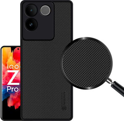 Rwm Back Cover for iQOO Z7 Pro (5G) / Vivo T2 Pro 5G Slim & Lightweight | Luxurious Ultra-Premium Design(Black, Camera Bump Protector, Pack of: 1)