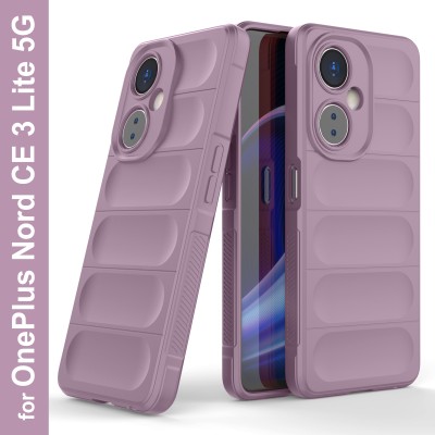 GLOBAL NOMAD Back Cover for OnePlus Nord CE 3 Lite 5G(Purple, Grip Case, Silicon, Pack of: 1)