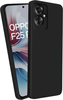 Mobtech Back Cover for Oppo F25 Pro 5G(Black, Grip Case, Pack of: 1)