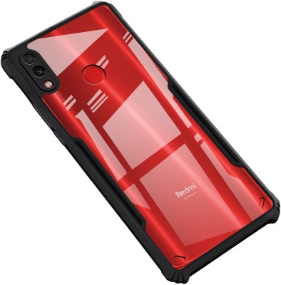 GLOBAL NOMAD Back Cover for Mi Redmi Note 7, Mi Redmi Note 7s, Mi Redmi Note 7 Pro(Black, Shock Proof, Pack of: 1)