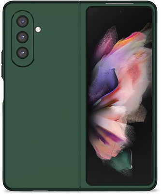 LIKECASE Back Cover for Samsung Galaxy Z Fold7 5G(Green, Shock Proof, Silicon, Pack of: 1)