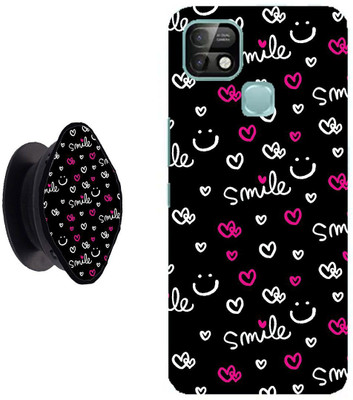 Hello Case Back Cover for Infinix Smart 5 Pro(Multicolor, Cases with Holder, Pack of: 2)