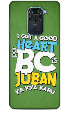 SmashItUp Back Cover for Redmi Note 9 Quotes / Saying(Multicolor, Hard Case, Pack of: 1)