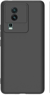 LILLIPUT Back Cover for Vivo Iqoo Neo 7 5G(Black, Silicon)