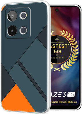 Himasans Back Cover for Lava Blaze 3 5G(Multicolor, Dual Protection, Silicon, Pack of: 1)