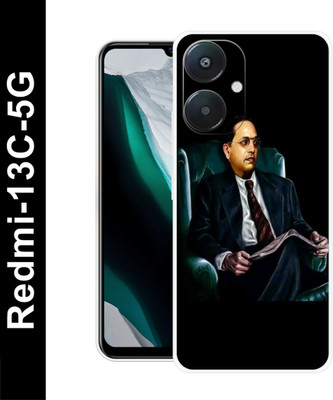 Bluvver Back Cover for REDMI 13c 5G, Dr Bhimrao Ambedkar back cover(Multicolor, Dual Protection, Silicon, Pack of: 1)