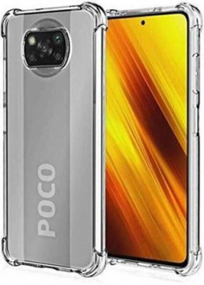 SRT Back Cover for Poco X3(Transparent, Pack of: 1)