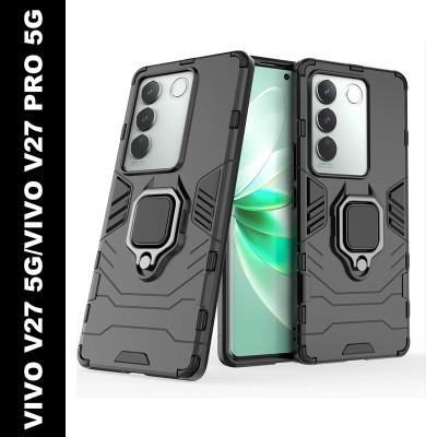 KWINE CASE Back Cover for Vivo V27 Pro 5G(Black, Shock Proof, Pack of: 1)