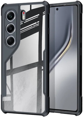 Sarju Bumper Case for TECNO Camon 40 Pro 5G, Camon 40 Pro 5G-ipk76(Transparent, Black, Shock Proof, Pack of: 1)