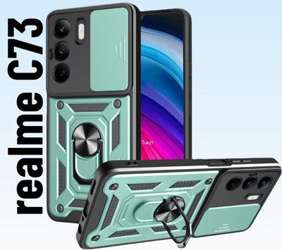 Wellpoint Back Cover for realme C73 5G(Green, Camera Bump Protector, Pack of: 1)