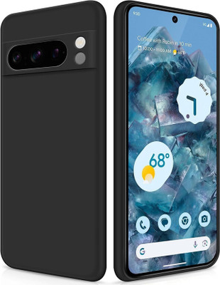 SRT Back Cover for Google Pixel 8 Pro(Black, Camera Bump Protector, Pack of: 1)