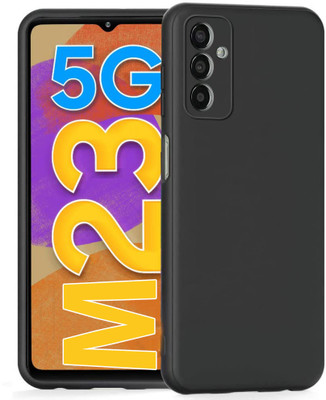 zaperhub Back Cover for Samsung Galaxy M21(Black, Silicon)