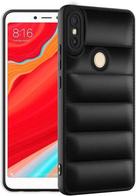 CASEHYP Back Cover for Mi Redmi Y2(Black, Puffer, Silicon, Pack of: 1)