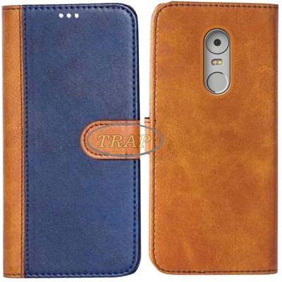 Trap Back Cover for Lenovo K6 Note(Multicolor, Cases with Holder, Pack of: 1)
