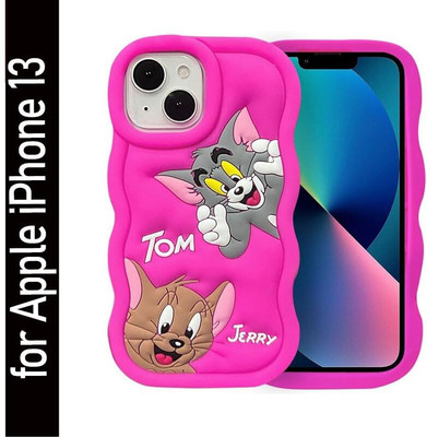 ZimniasO Back Cover for ZimniasO iphone 13 Tom & Jerry Good Design(Pink, Shock Proof, Pack of: 1)