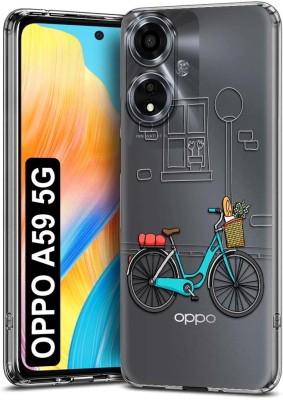 Fashionury Back Cover for Oppo A59 5G(Multicolor, Grip Case, Silicon, Pack of: 1)