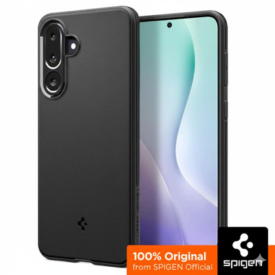 Spigen Back Cover for Samsung Galaxy M56 5G(Black, Grip Case, Pack of: 1)