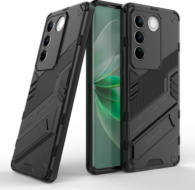 Mobile Mart Back Cover for Vivo V27 Pro 5G, Vivo V27 5G(Black, Camera Bump Protector, Pack of: 1)