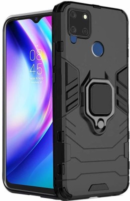 MVMS Back Cover for Realme C12, Realme Narzo 30A, Realme Narzo 20, Realme C25, Realme C25s(Black, Shock Proof, Pack of: 1)