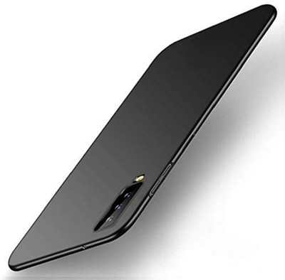 MobiSpiff Back Cover for Samsung Galaxy Galaxy A7 (2018)(Black, Camera Bump Protector, Silicon, Pack of: 1)
