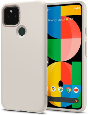 CYRILL by Spigen Color Brick Back Cover for Google Pixel 5a(Grey, Shock Proof, Pack of: 1)