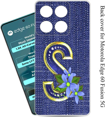 YorKtoLene Back Cover for Motorola Edge 60 Fusion 5G 3123(Blue, 3D Case, Silicon, Pack of: 1)