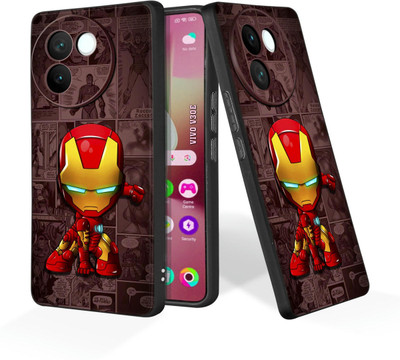 CLASSYPRINT Back Cover for Vivo V30e 5G(Black)