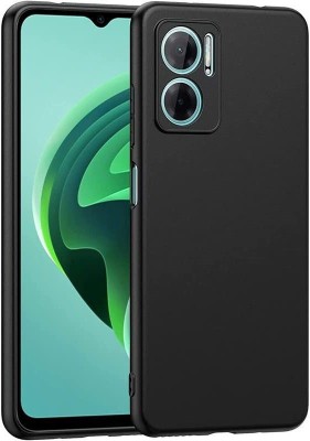 Lustree Back Cover for Redmi 11 Prime 5G Silicon Pudding Case(Black, Shock Proof, Silicon, Pack of: 1)